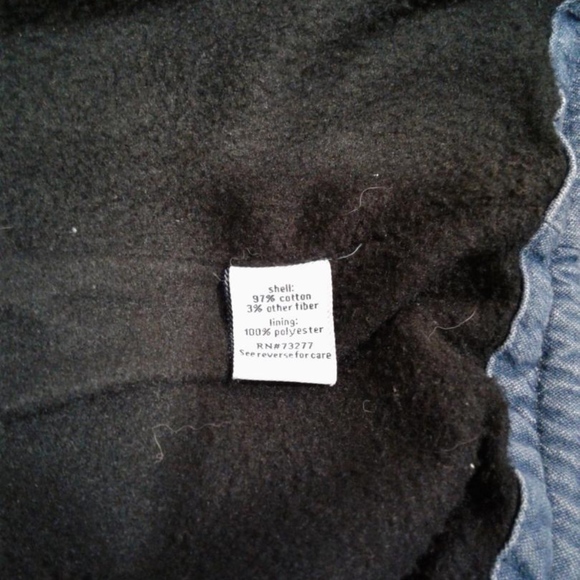 Mens denim lined shirt - Picture 6 of 7